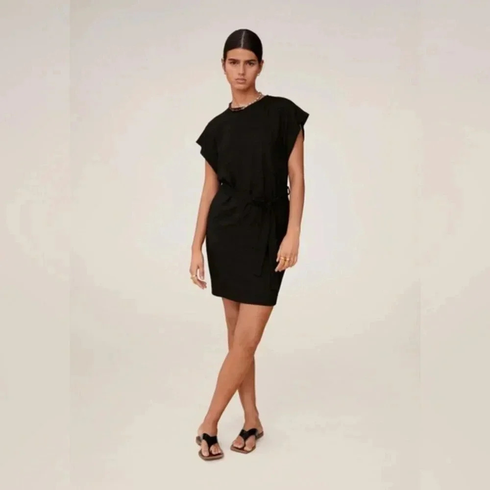 Mango Belted Mini Dress - Picture 2 of 10